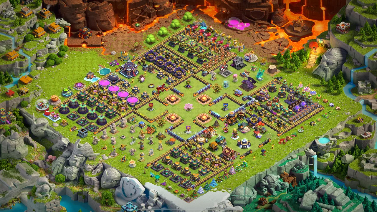 DOC (Decoration & Obstacle Collection) Progress Base Version 48 (TH15 Progress Base)