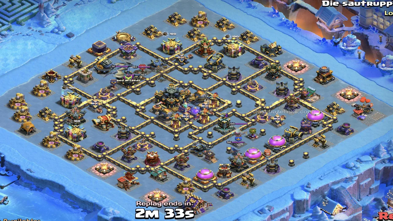 TH17 Legend League War Base