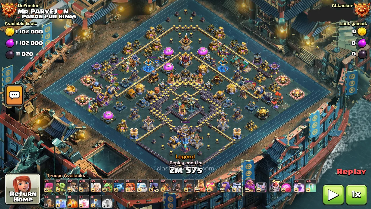 TH18 Anti 3-Star War Base