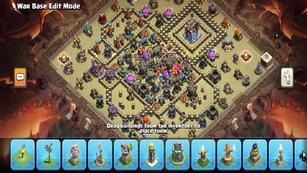 TH17 Anti 2-Star War Base Design