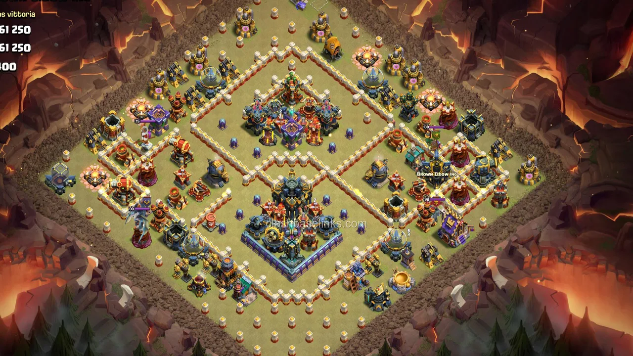 TH17 Anti 3-Star War Base Design