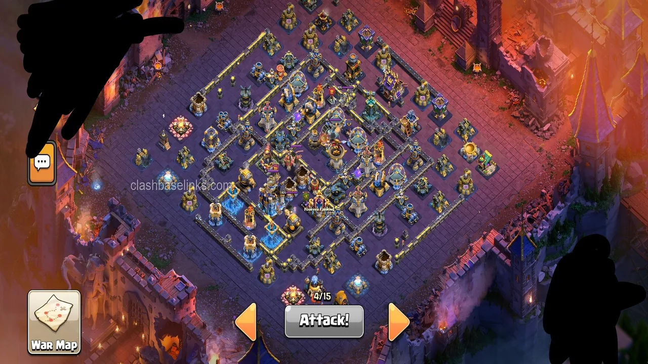 TH18 Legend League War Base Design