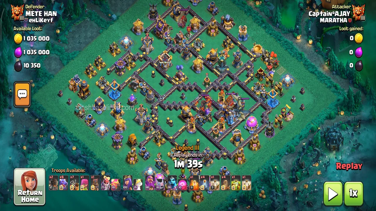 TH18 Anti 3-Star Trophy Base